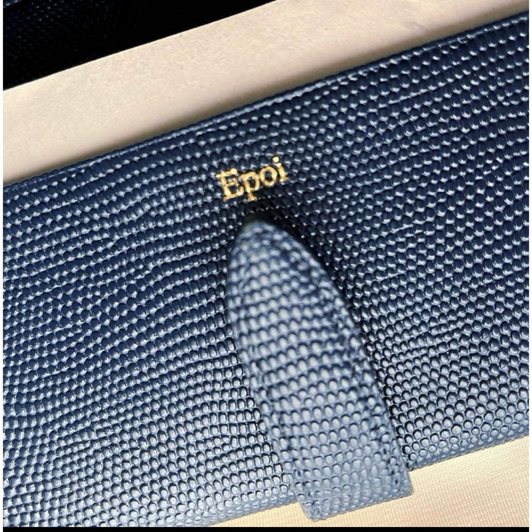 Epoi - Epoi エポイ ルチェンテ 長財布 ネイビー ロング Epoi - Epoi エポイ ルチェンテ 長財布 ネイビー ロング
