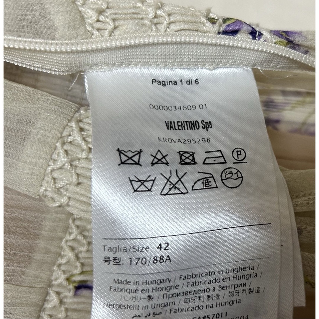 RED VALENTINO 刺繍ドレス インナー付き 新品未使用 ヴァレンティノ RED VALENTINO 刺繍ドレス インナー付き 新品未使用 ヴァレンティノ