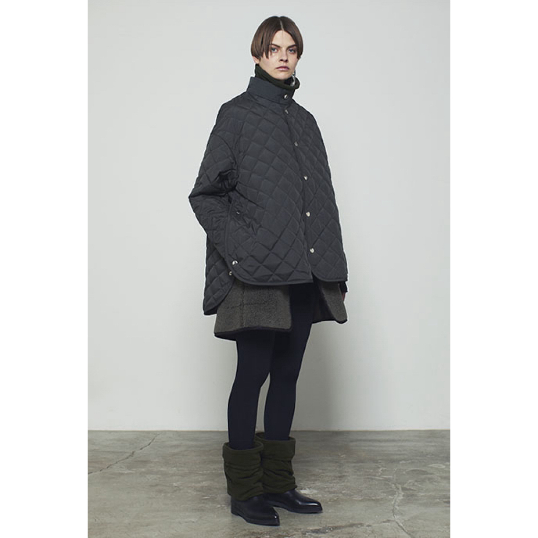 THE RERACS - THE RERACS 22FW ショートキルティングコート 黒 THE RERACS - THE RERACS 22FW ショートキルティングコート 黒