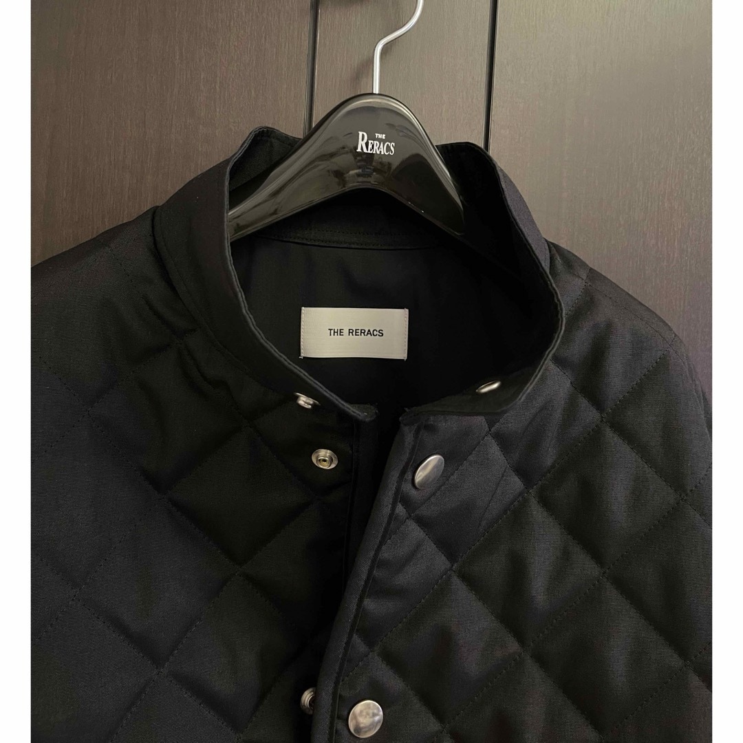 THE RERACS - THE RERACS 22FW ショートキルティングコート 黒 THE RERACS - THE RERACS 22FW ショートキルティングコート 黒