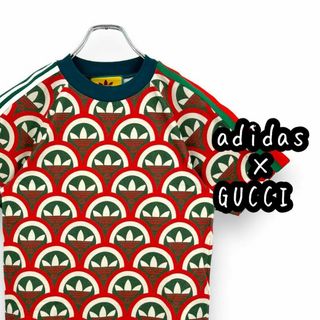 GUCCI(Tシャツ/カットソー(半袖/袖なし) ・ レッド/赤色系)の GUCCI(Tシャツ/カットソー(半袖/袖なし) ・ レッド/赤色系)の