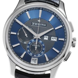ゼニス(ZENITH)のゼニス ZENITH 03.2070.4054 キャプテン エルプリメロ ウィンザー アニュアルカレンダー 自動巻き メンズ 保証書付き_832103(腕時計(アナログ))