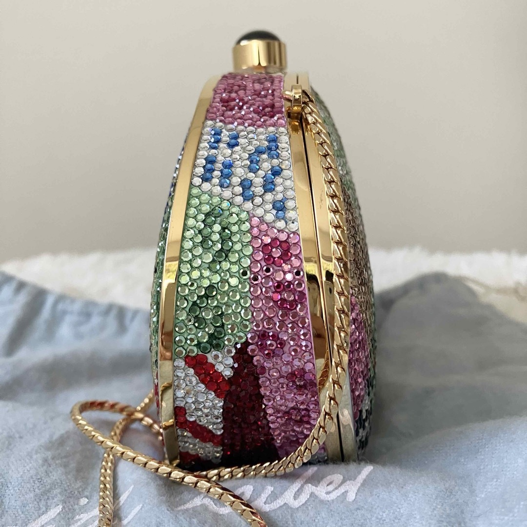ジュディスリーバー JUDITH LEIBER✨ パーティバッグ チェーン ジュディスリーバー JUDITH LEIBER✨ パーティバッグ チェーン