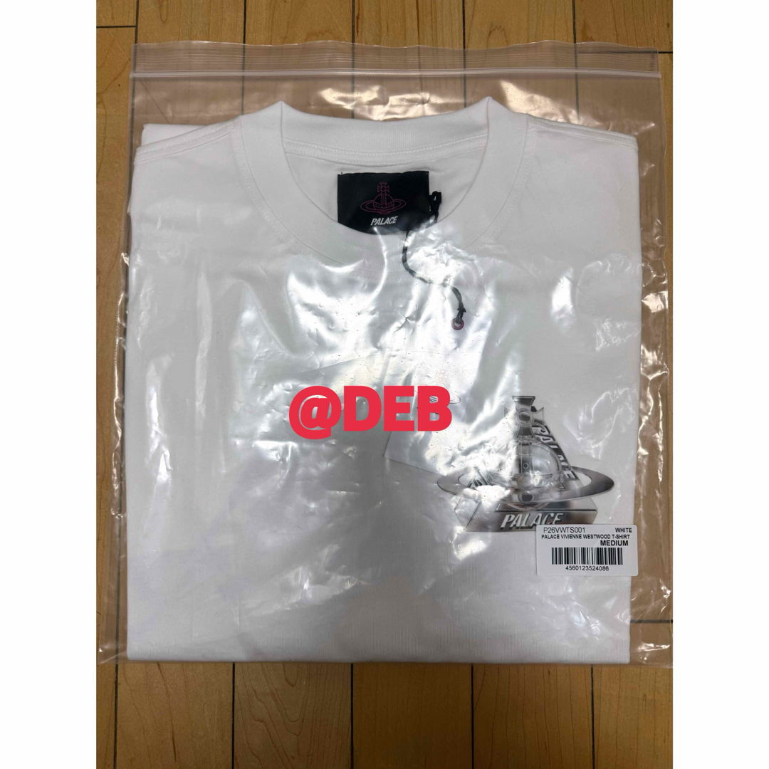 PALACE VIVIENNE WESTWOOD T-SHIRT WHITE M PALACE VIVIENNE WESTWOOD T-SHIRT WHITE M
