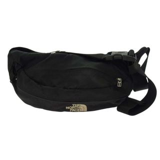 ザノースフェイス(THE NORTH FACE)のTHE NORTH FACE ノースフェイス NM71204 ロゴ ウエスト ショルダー バッグ ブラック系【中古】(ショルダーバッグ)