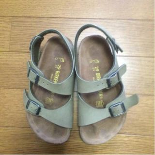 ビルケンシュトック(BIRKENSTOCK)の試着のみ美品 ビルケンシュトックRoma 18.5cm BIRKENSTOK(サンダル)