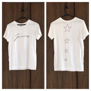 スコットクラブ(SCOT CLUB)の専用です♡スコットクラブ♡バックスターデザインTシャツ・ホワイト・M(Tシャツ(半袖/袖なし))