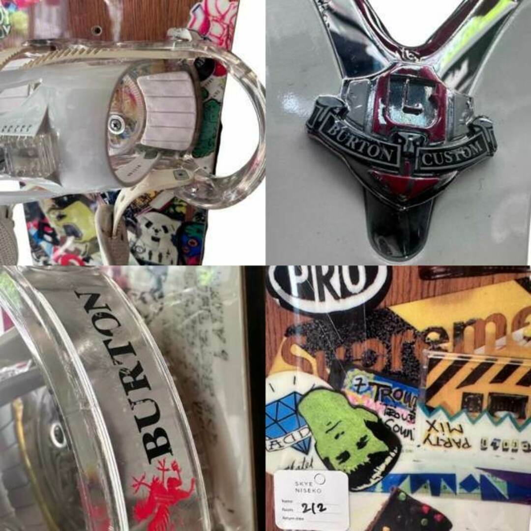 BURTON - バートン BURTON SEVEN スノーボード ビンディング付き BURTON - バートン BURTON SEVEN スノーボード ビンディング付き