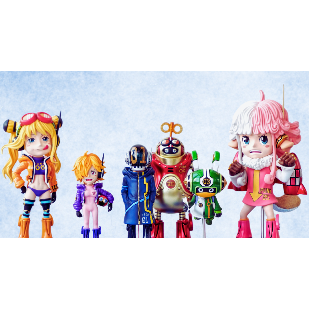 ワンピース フィギュア Dr.ベガパンク PUNK 01~06 6点セット ワンピース フィギュア Dr.ベガパンク PUNK 01~06 6点セット