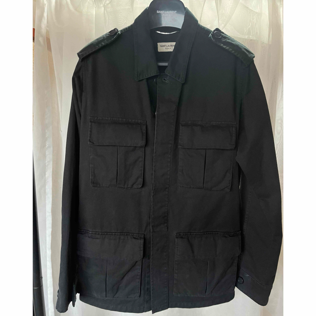 SAINT LAURENT - サンローラン M65 ユーズド加工 ミリタリー SAINT LAURENT - サンローラン M65 ユーズド加工 ミリタリー