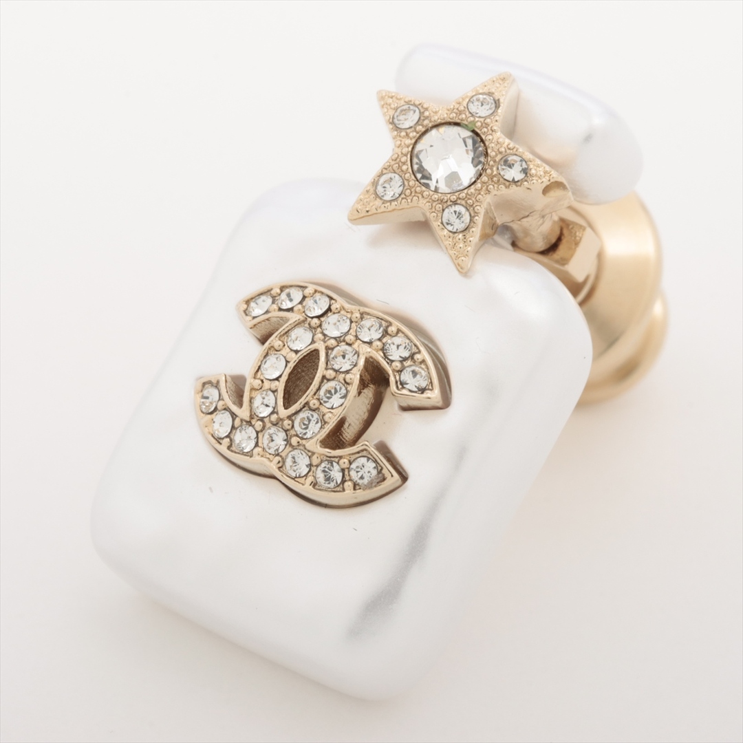CHANEL - シャネル ココマーク スター レジン×GP×ラインストーン  ゴールド レ