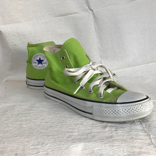 CONVERSE(コンバース)の   【ユーズド】コンバースハイカット グリーン レディースの靴/シューズ(スニーカー)の商品写真