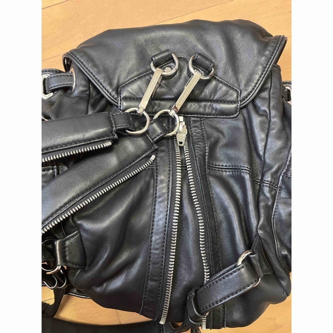 Alexander Wang - アレキサンダーワン リュック 黒 美品の通販 Alexander Wang - アレキサンダーワン リュック 黒 美品の通販