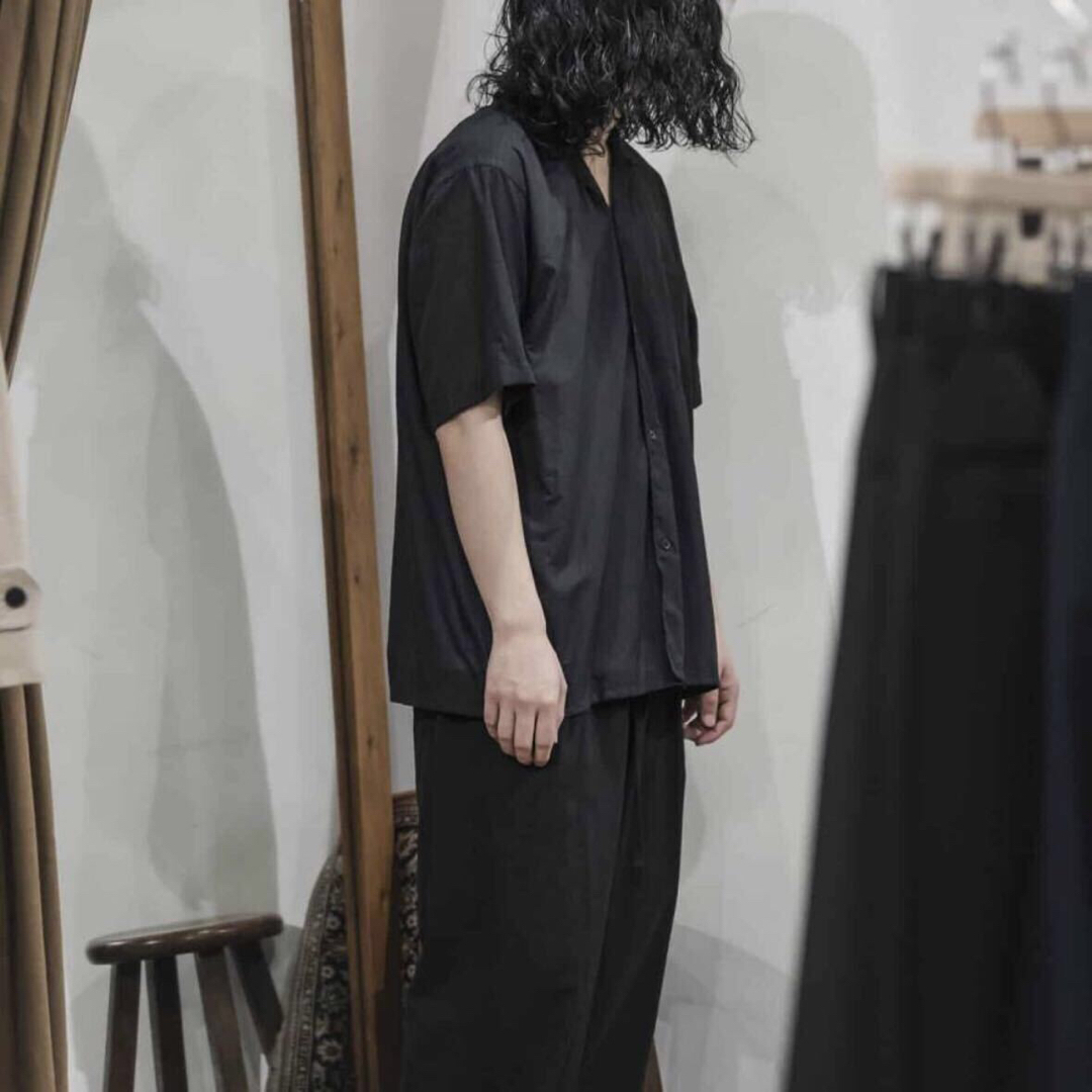 24ss 極美品 COMOLI KHADI コットン オープンカラー シャツ 2 24ss 極美品 COMOLI KHADI コットン オープンカラー シャツ 2