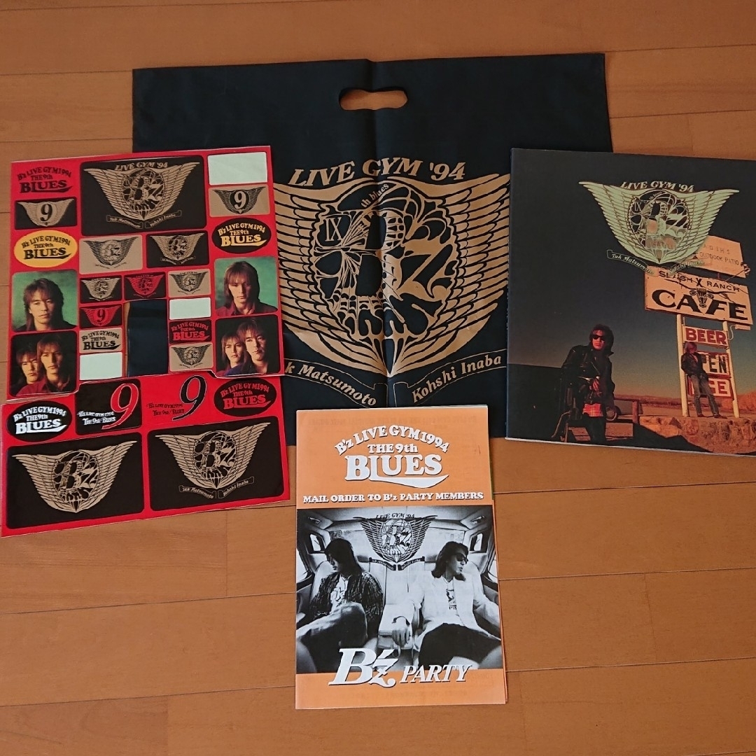 B'z - B'z LIVE-GYM 1994 THE 9th BLUES グッズ セットの通販 by B'z - B'z LIVE-GYM 1994 THE 9th BLUES グッズ セットの通販 by