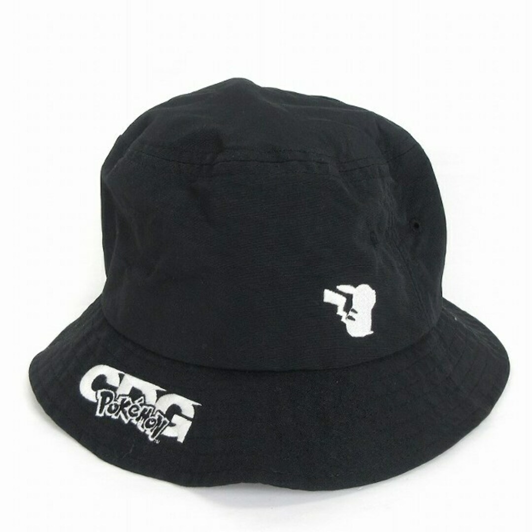 コムデギャルソン CDG ポケモン 22AW バケットハット 黒 □SM3 コムデギャルソン CDG ポケモン 22AW バケットハット 黒 □SM3