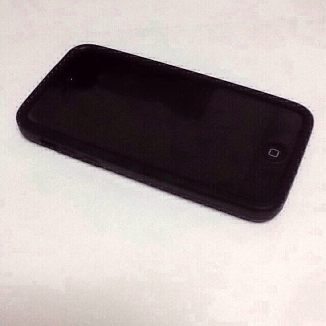 送料込新品 iPhone5c ケース 黒 スマホ/家電/カメラのスマホアクセサリー(モバイルケース/カバー)の商品写真