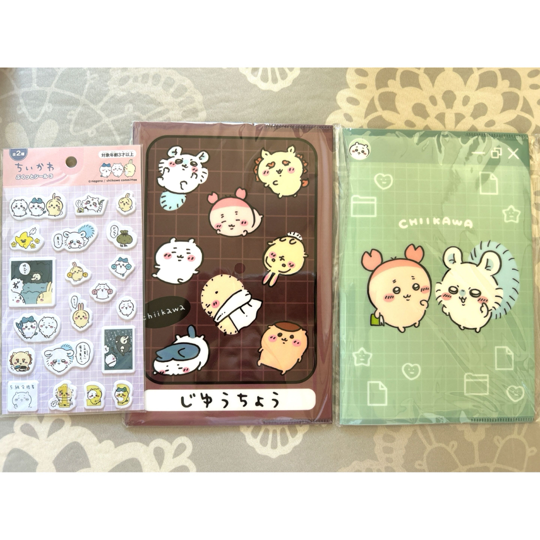 ちいかわ - ちいかわ ノート&シールセットの通販 by miiii's ちいかわ - ちいかわ ノート&シールセットの通販 by miiii's