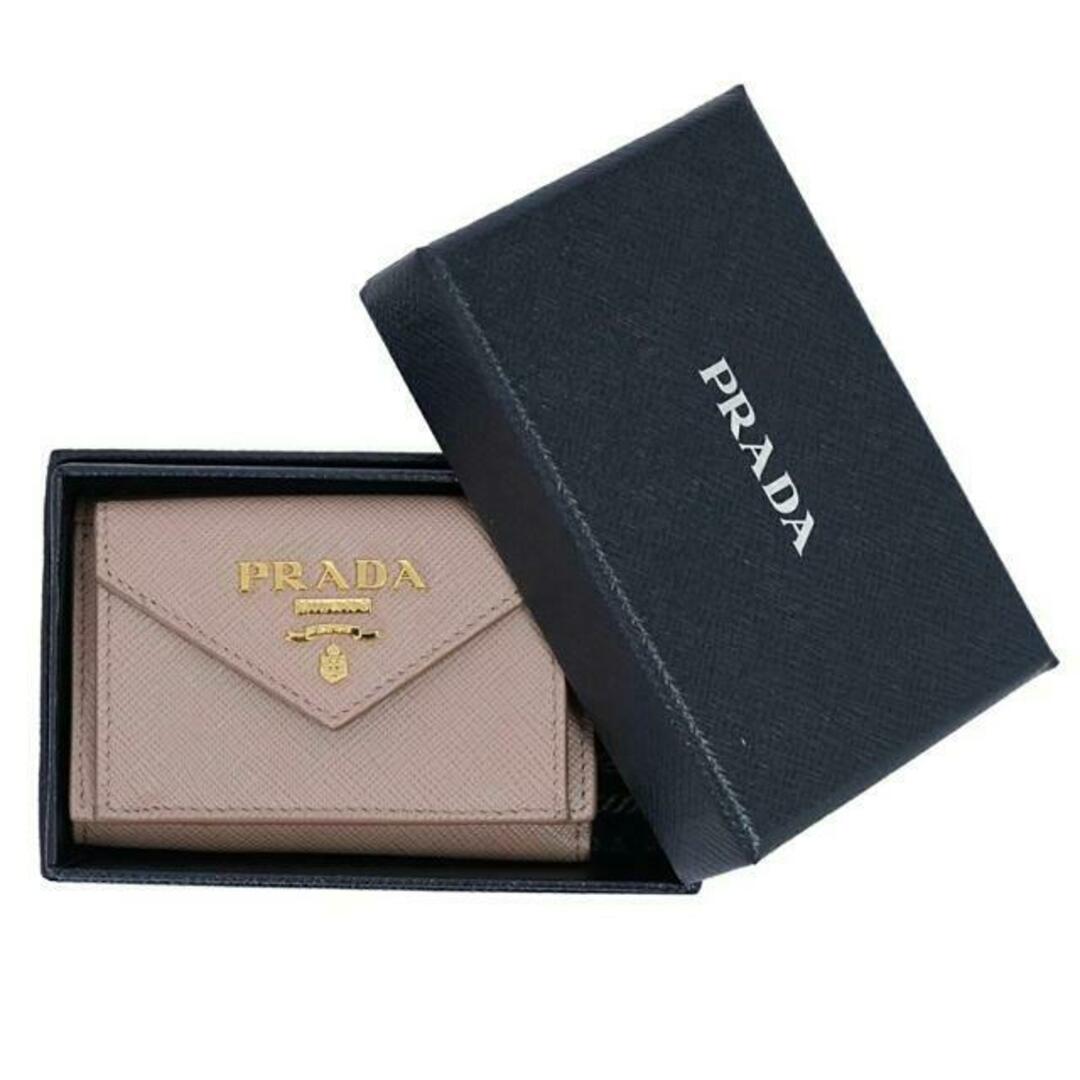 PRADA - PRADA プラダ 財布 サフィアーノレザー財布 ミニ財布 PRADA - PRADA プラダ 財布 サフィアーノレザー財布 ミニ財布