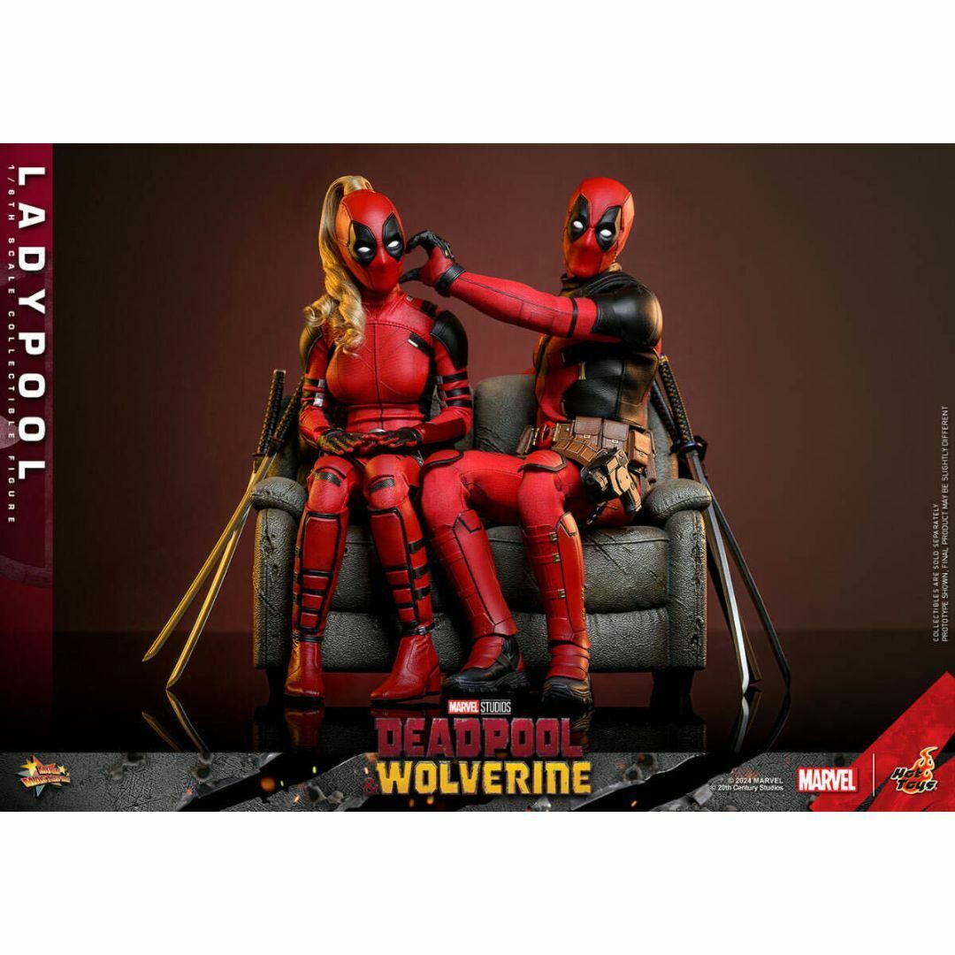ホットトイズ 1/6 デッドプール & ウルヴァリン レディ・デッド ホットトイズ 1/6 デッドプール & ウルヴァリン レディ・デッド