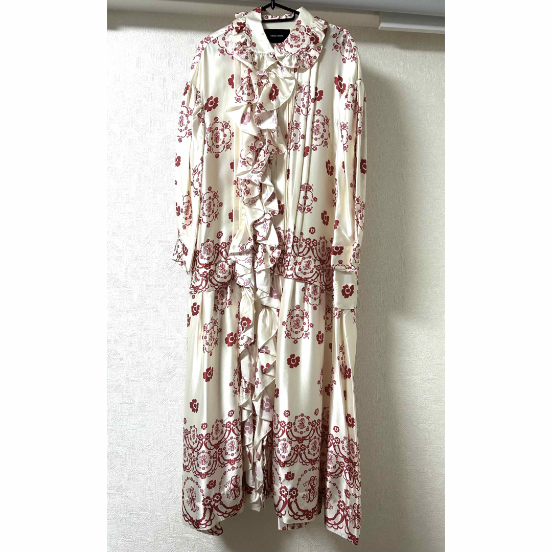 Simone Rocha - シモーネロシャ シルクプリントワンピース Simone Rocha - シモーネロシャ シルクプリントワンピース