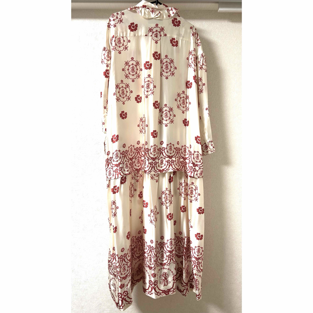 Simone Rocha - シモーネロシャ シルクプリントワンピース Simone Rocha - シモーネロシャ シルクプリントワンピース
