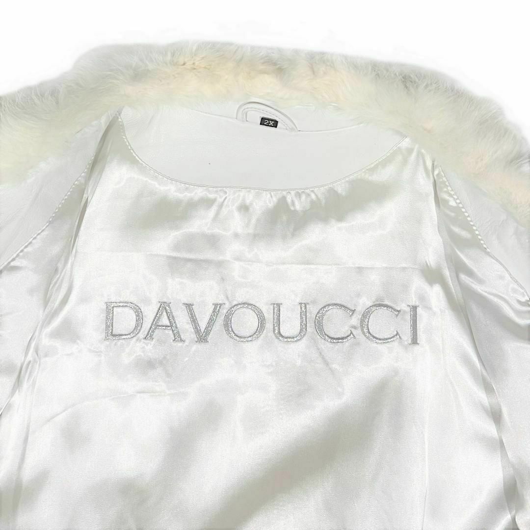 DAVOUCCI - Davoucci ダボーチ ラビットファー リアルレザー DAVOUCCI - Davoucci ダボーチ ラビットファー リアルレザー