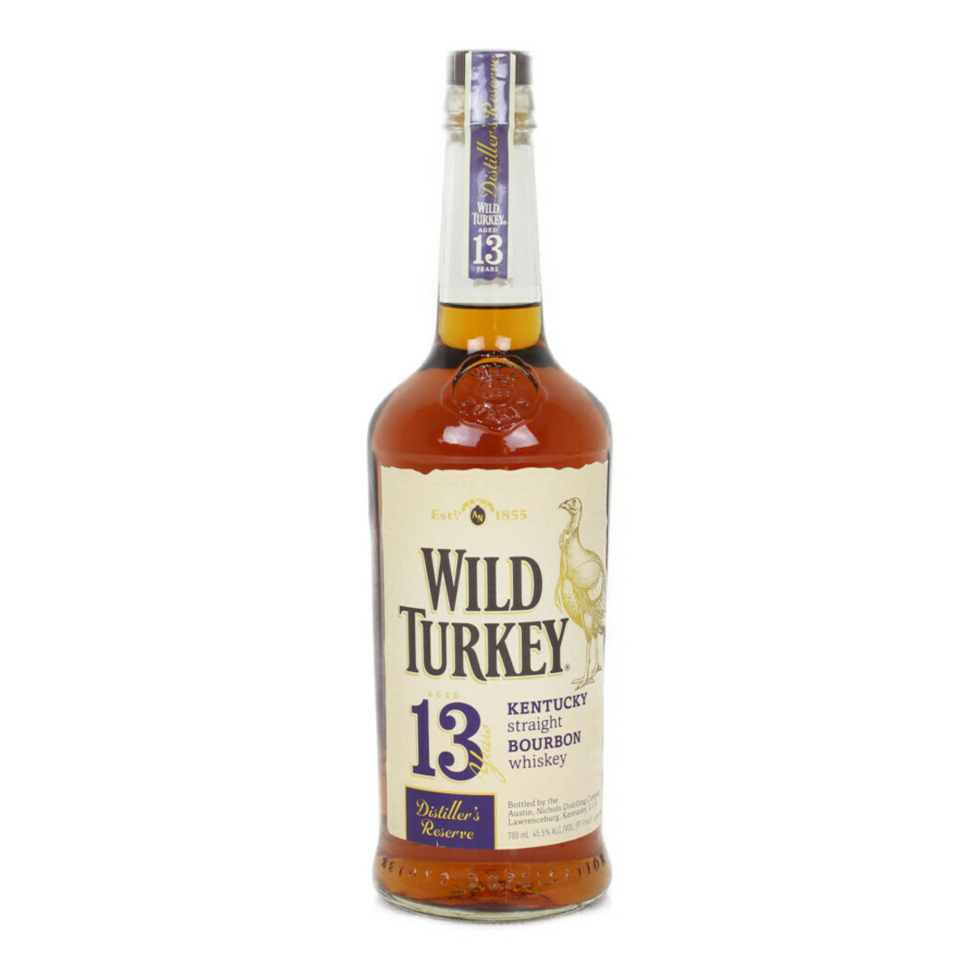 未開封】WILD TURKEY ワイルドターキー 13年 ディスティラーズ 未開封】WILD TURKEY ワイルドターキー 13年 ディスティラーズ