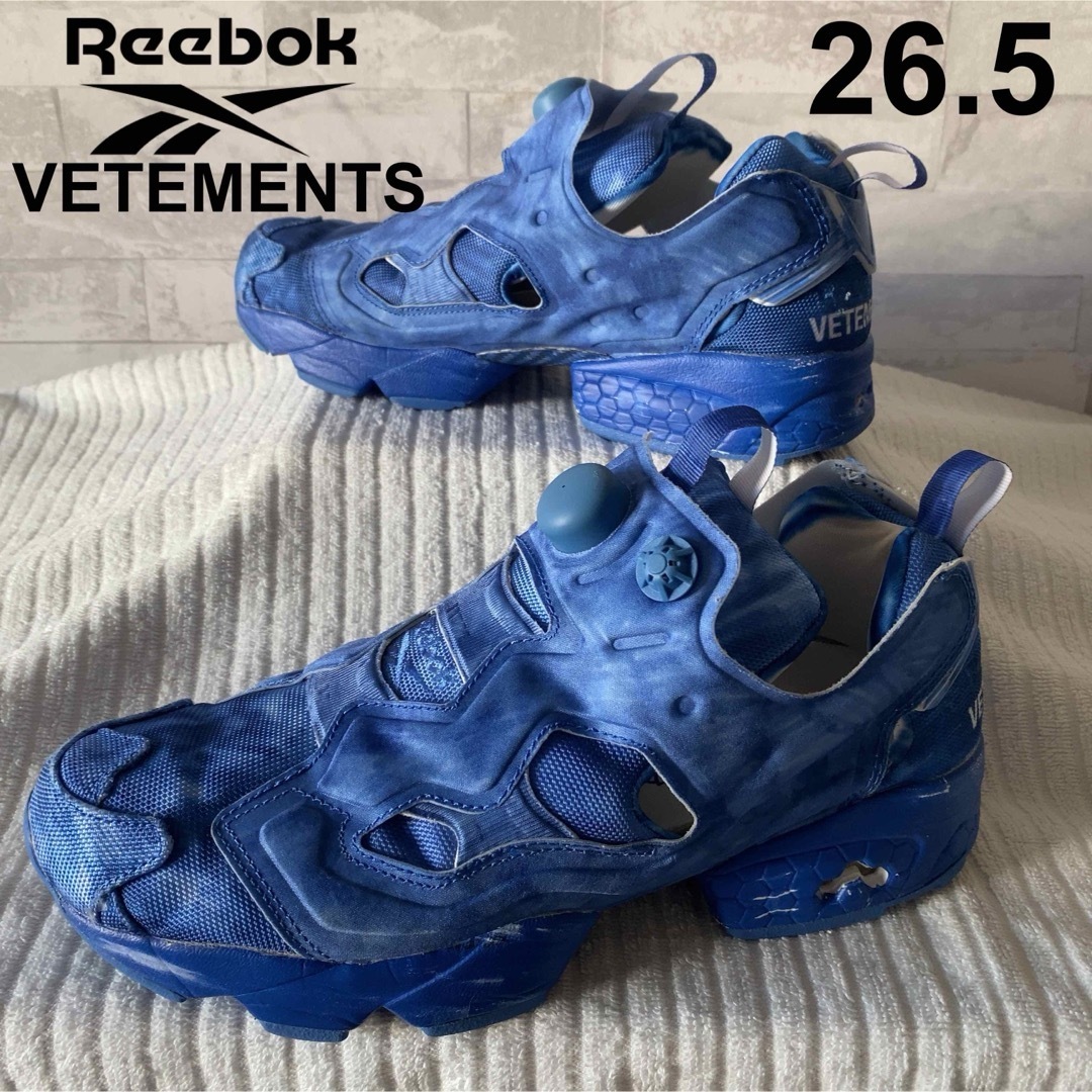 限定コラボ☆完売モデル】リーボック×ヴェトモンインスタポンプ 限定コラボ☆完売モデル】リーボック×ヴェトモンインスタポンプ