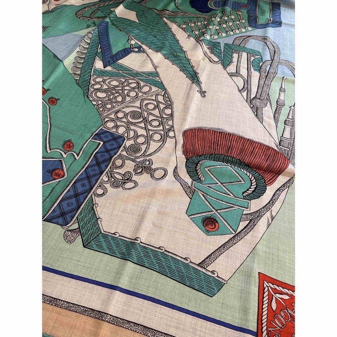 HERMES エルメス カレ140 ジェアン ズアヴとドラゴンバンダナ HERMES エルメス カレ140 ジェアン ズアヴとドラゴンバンダナ