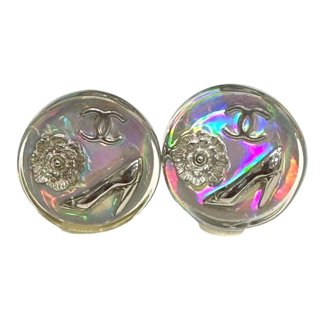 CHANEL - [USED/中古]CHANEL シャネル ピアス ココマーク ハイヒール カメリア オーロラ 97P 中古 tdc-001772-4c