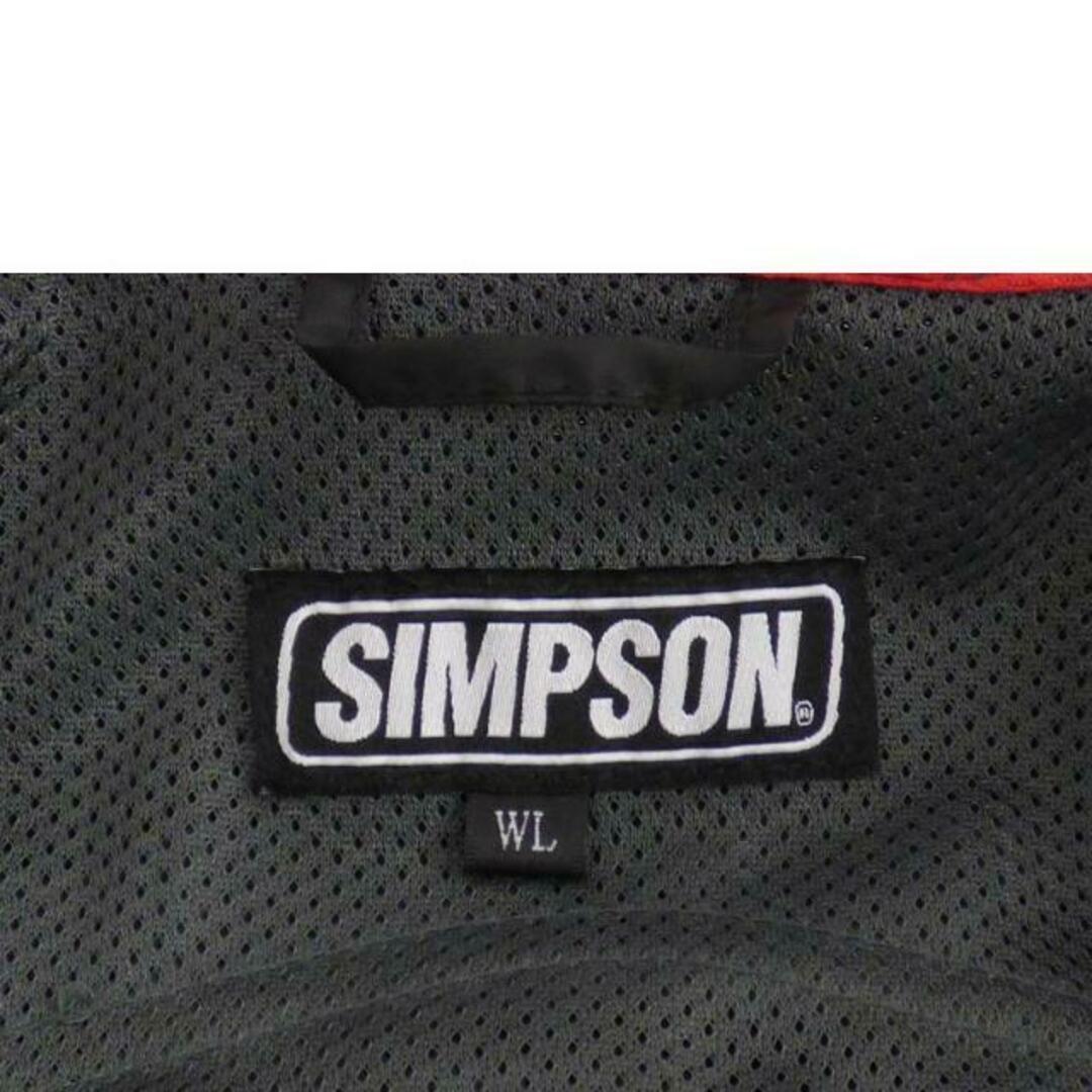SIMPSON シンプソン/ライダースメッシュジャケット/NORIX/AB SIMPSON シンプソン/ライダースメッシュジャケット/NORIX/AB
