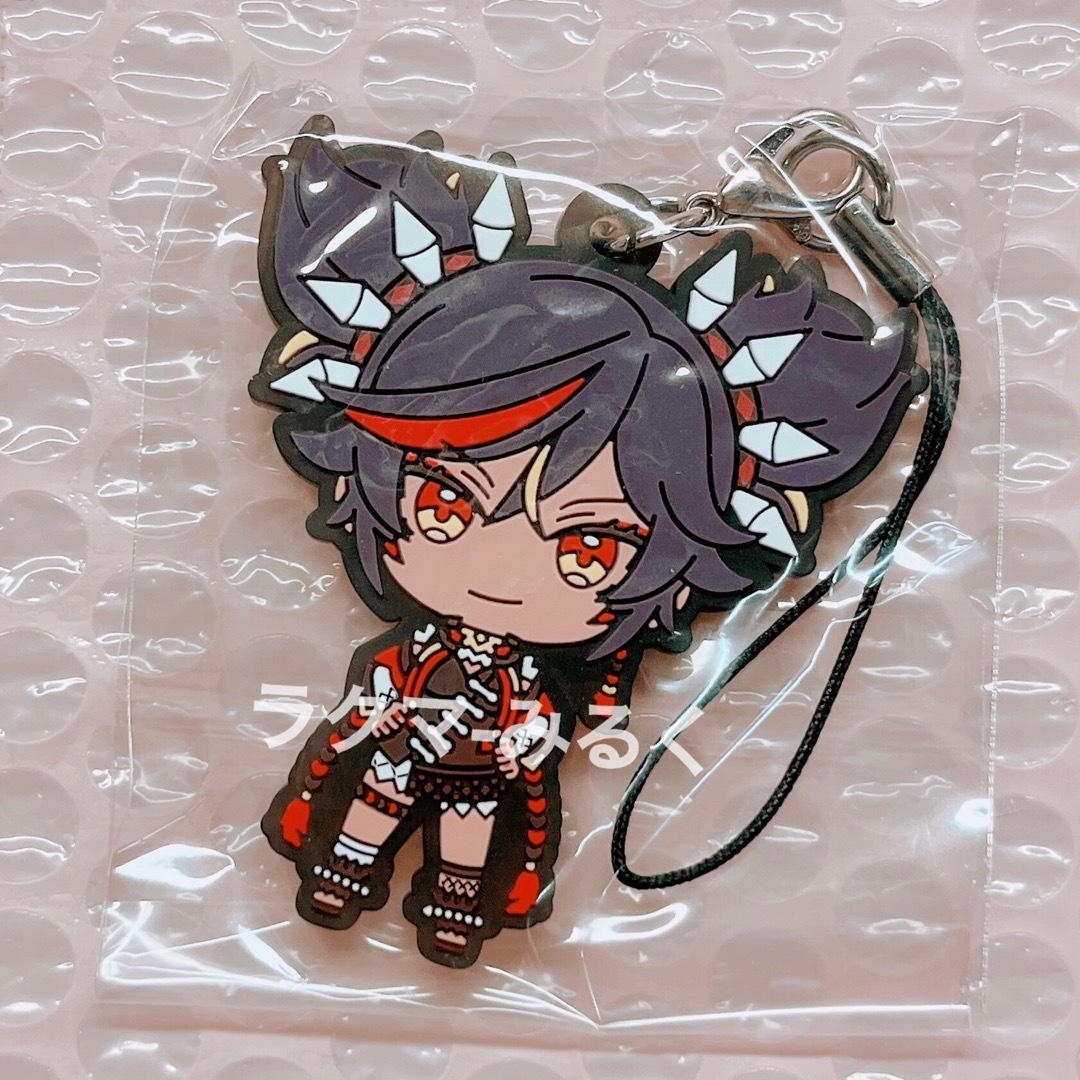 原神 辛炎 ラバーストラップ エンタメ/ホビーのおもちゃ/ぬいぐるみ(キャラクターグッズ)の商品写真