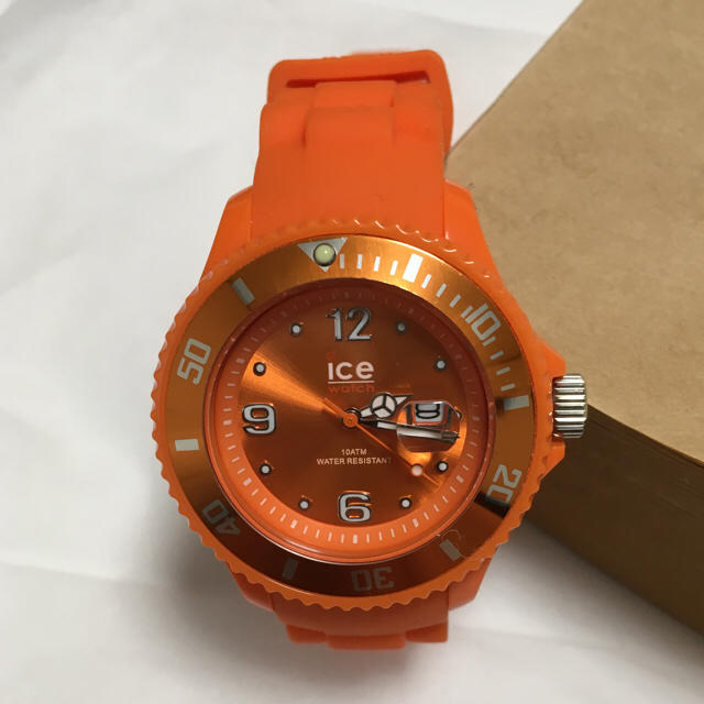 ice watch(アイスウォッチ)のice watch オレンジ 腕時計 レディースのファッション小物(腕時計)の商品写真