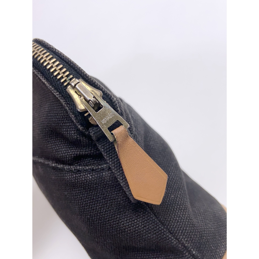 H291 エルメス HERMES ボリードポーチ コットンキャンバス H291 エルメス HERMES ボリードポーチ コットンキャンバス