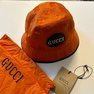 Gucci - Gucci GGロゴフェドラバケットハット　サイズM 