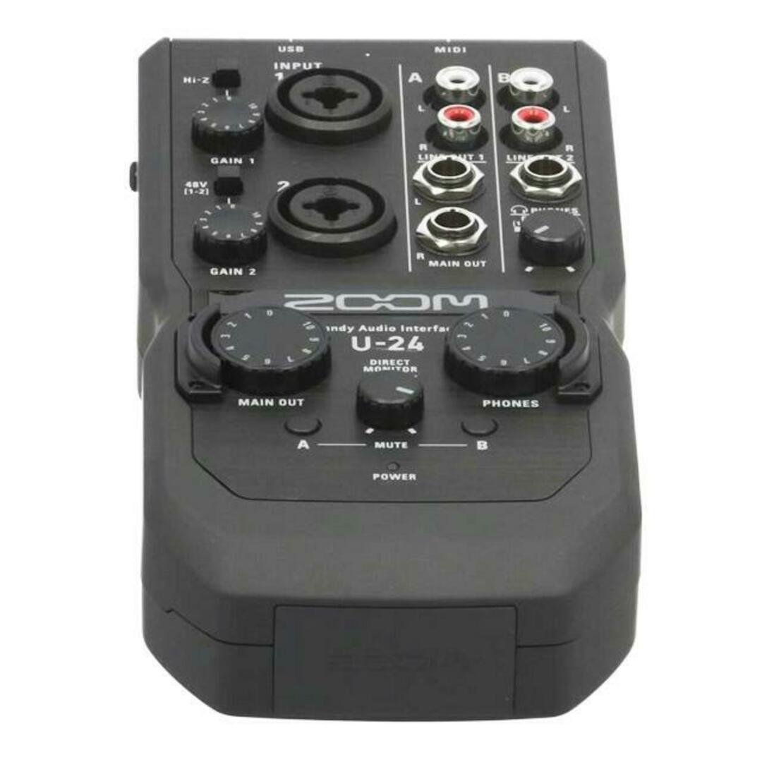 ZOOM ズーム/ハンディオーディオインターフェース/U-24 ZOOM ズーム/ハンディオーディオインターフェース/U-24