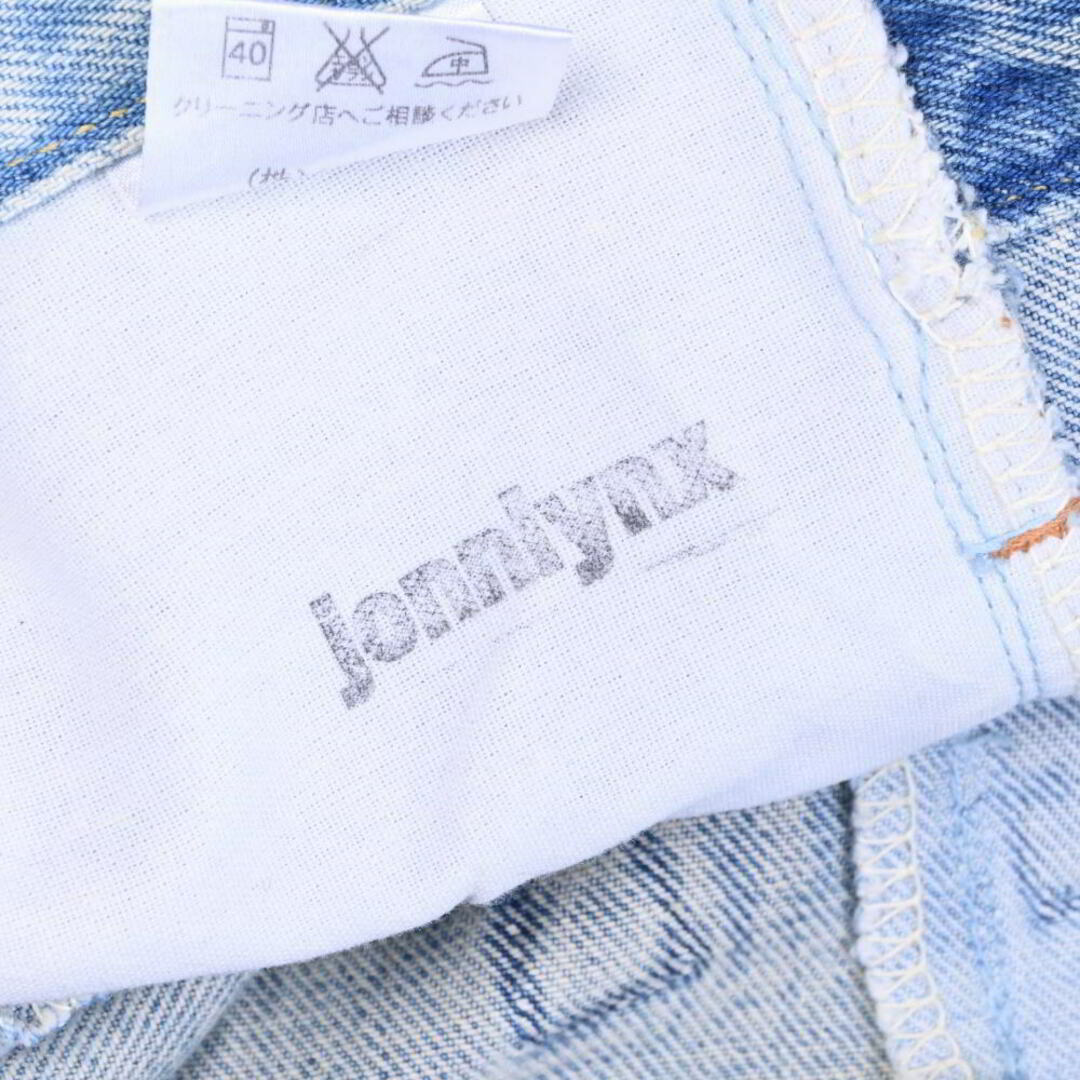 jonnlynx - jonnlynx 再構築 カットオフ リメイクデニムの通販 jonnlynx - jonnlynx 再構築 カットオフ リメイクデニムの通販
