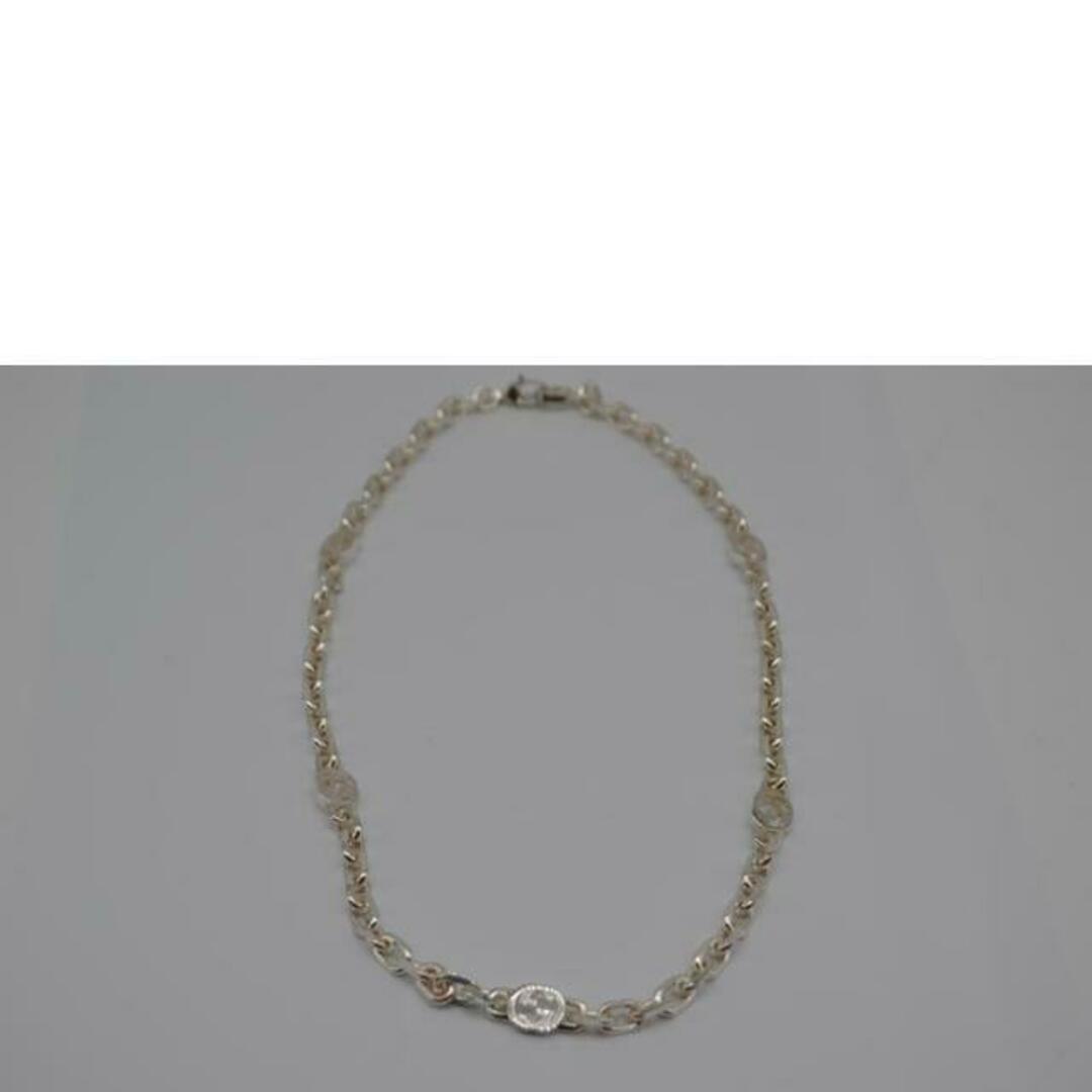GUCCI - GUCCI グッチ/インターロッキングGチェーンネックレス GUCCI - GUCCI グッチ/インターロッキングGチェーンネックレス