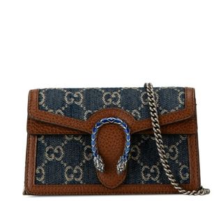 GUCCI - グッチ GGデニム ディオニュソス チェーン 斜め掛け