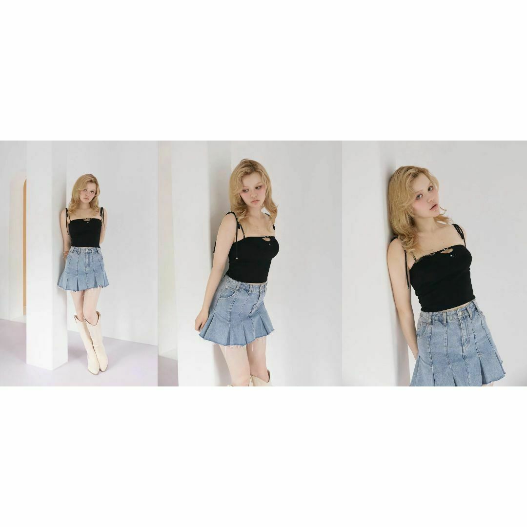 Bubbles - アンドマリー Andmary Amy denim mini skirt Mの通販 Bubbles - アンドマリー Andmary Amy denim mini skirt Mの通販