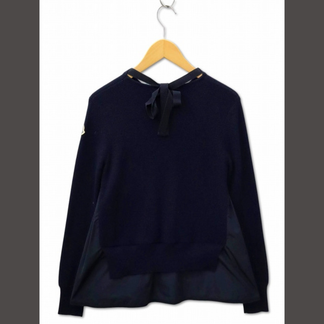 MONCLER (モンクレール) ダブルジップ フリル ニット MONCLER (モンクレール) ダブルジップ フリル ニット