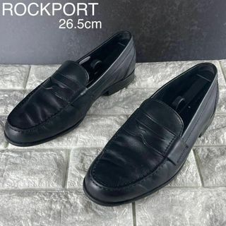 ROCKPORT ロックポート コインローファー 28cm ブラック 本革 ROCKPORT ロックポート コインローファー 28cm ブラック 本革