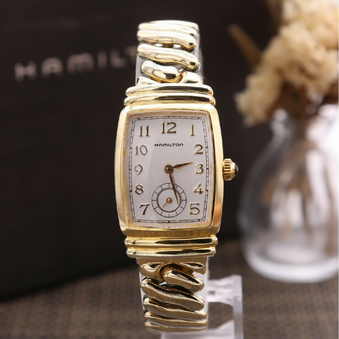 Hamilton - 正規品【新品電池】HAMILTON ベントン/6248 蛇腹 Hamilton - 正規品【新品電池】HAMILTON ベントン/6248 蛇腹