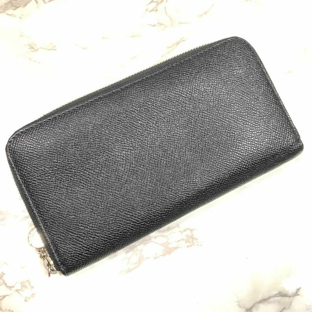 BVLGARI - ブルガリ 長財布 ブラック シルバー 箱付き BVLGARI BVLGARI - ブルガリ 長財布 ブラック シルバー 箱付き BVLGARI
