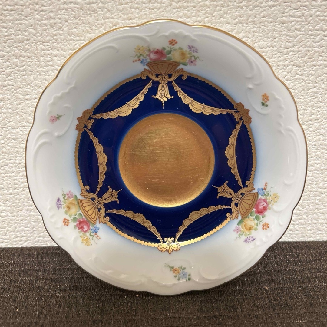 大倉陶園 ぶれ 呉須正倉院 スーププレート ディナープレート 大倉陶園 ぶれ 呉須正倉院 スーププレート ディナープレート