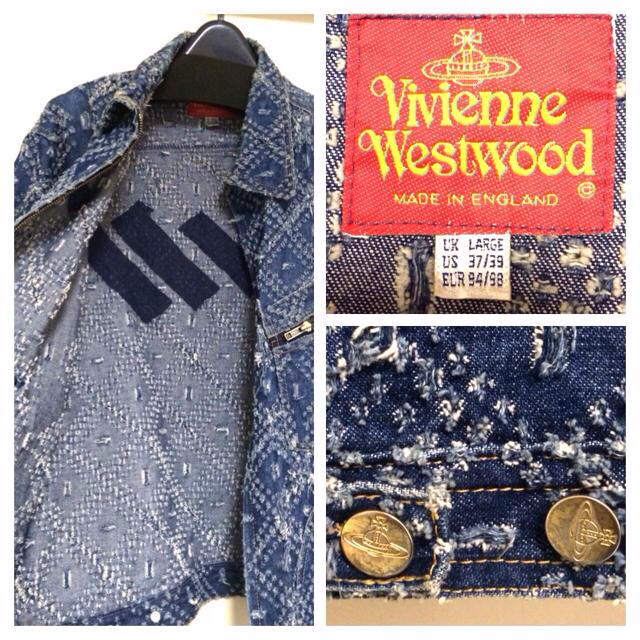 VivienneWestwood/ペイズリー/デニムジャケット