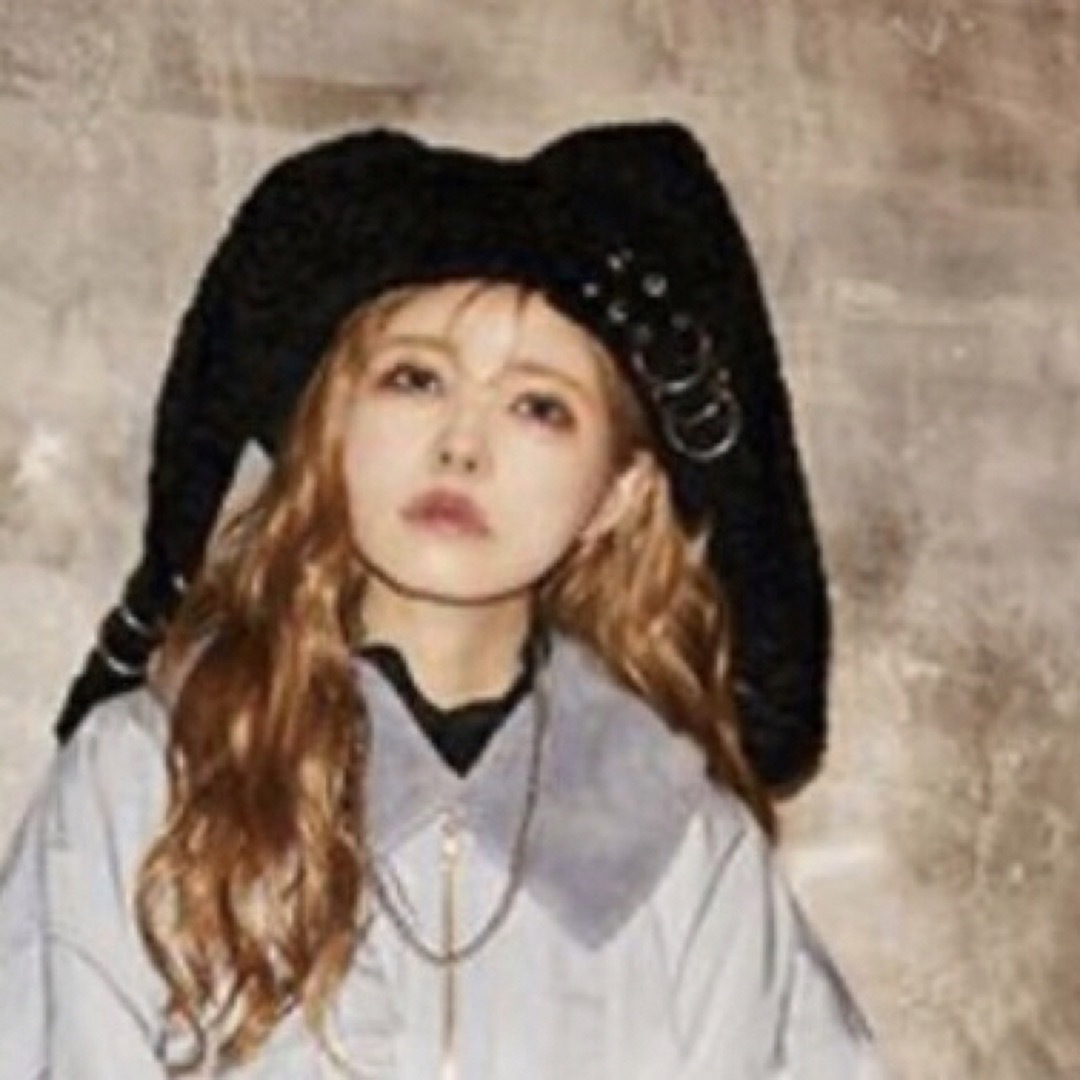 Candy Stripper - BUNNY EAR BOA BERET 益若つばさ キャンスパの Candy Stripper - BUNNY EAR BOA BERET 益若つばさ キャンスパの
