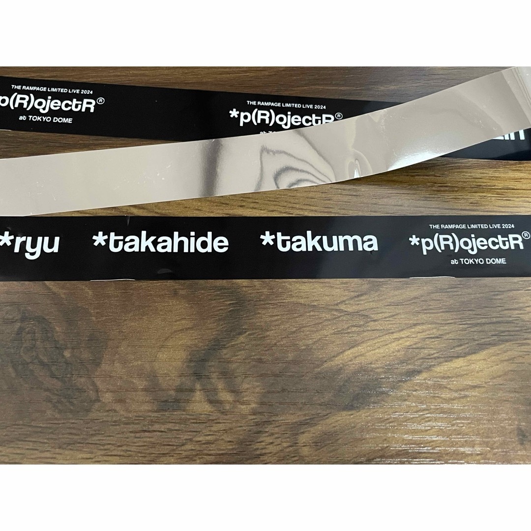 ランペ 銀テープ 東京ドーム THE RAMPAGE *p(R)ojectR®の通販 by ランペ 銀テープ 東京ドーム THE RAMPAGE *p(R)ojectR®の通販 by