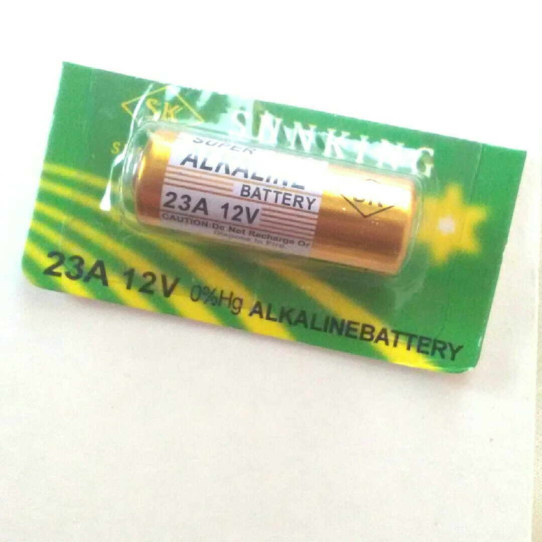 23A 12V アルカリ乾電池 5個 (1シート) アルカリ電池 スマホ/家電/カメラのスマホ/家電/カメラ その他(その他)の商品写真